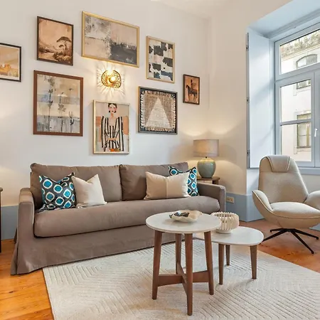 Whome Elegant City-center Flat Near Praca Do Comercio Appartement