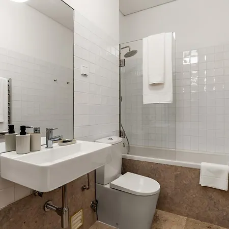 Appartement Whome Elegant City-center Flat Near Praca Do Comercio Lissabon